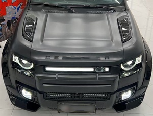 Kit carrosserie extérieur style urbain, spoiler de toit, marchepieds latéraux, cache-roue de secours pour Land Rover Defender 2020-2024 - Pièces de modification - Product Image 6