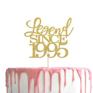 1 paquete leyenda desde 1995 <span class=keywords><strong>30</strong></span> Feliz <span class=keywords><strong>cumpleaños</strong></span> <span class=keywords><strong>pastel</strong></span> Topper hombres y mujeres animar <span class=keywords><strong>30</strong></span> años - Product Image 4
