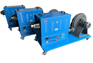 Souffleur d'air chaud portable pour le durcissement du béton de construction, alimenté au diesel, large plage de températures -30 ℃   à 120 ℃ - Product Image 4