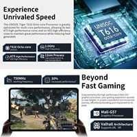 Tablet Wifi Dual 2.4G 5G Wifi, Tablet pendidikan Android 128 layar Incell 6GB + 14.0 GB 2K 4g lte baru