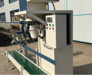 Machine d'emballage double station pour aliments pour animaux, engrais, charbon de bois, tourteaux de terre et flocons - Product Image 5