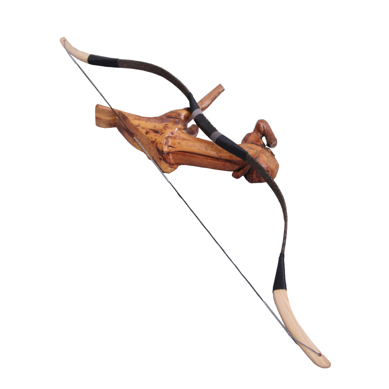 Wolfman Arc Traditionnel Longbow - Arc En Bois Fait Main Pour Tir à L'Arc, Chasse Et Sport