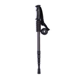 Bastón de Senderismo de Aleación de Aluminio de 3 Secciones con Punta de Goma Antideslizante para Trekking al Aire Libre - Product Image 1