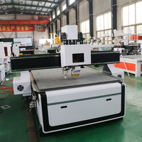 Machine de découpe numérique CNC à tête unique avec couteau oscillant CCD pour cuir, PVC, mousse, carton, joints et échantillons d'emballage