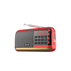 Reproductor de Música Inalámbrico Portátil, Batería de Litio Recargable, Radio FM 88-108MHz, Reproducción por USB/Tarjeta TF, Pantalla LED, V30 - Product Image 2