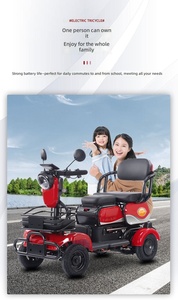 Mini <span class=keywords><strong>Quad</strong></span> Électrique Pliable avec Levier d'Arrêt d'Urgence, Scooter de Mobilité, Moteur 500W, Vitesse 11-20 <span class=keywords><strong>km</strong></span>/<span class=keywords><strong>h</strong></span>, Charge Maximale 150 kg - Product Image 2
