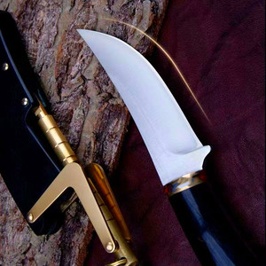 Hummingbird Handle Meat Knife with Sheath, Household Fruit Knife, <b>Kitchen</b> Sharp Peeler, Multi-functional Outdoor <b>Camping</b> Small - Product Image 4