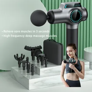 Percussion Rohs Powerful Hand Held Speed Gun Massager Massagepistol PistoletImpulse Massage Vibration Muscle Massage Gun