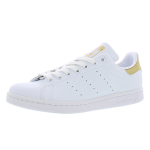 Scarpe Adidas Stan Smith da Donna, Taglia 7, Colore: Bianco/Bianco/Oro Metallizzato - Product Image 1