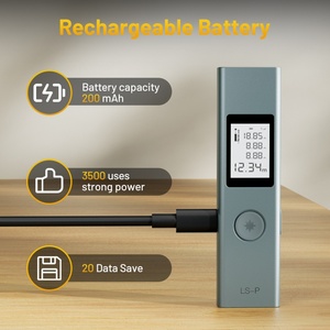 Télémètre laser 40m LS-P, recharge USB, portable, mesure d'angle, de surface et de volume, outil de mesure polyvalent - Product Image 3