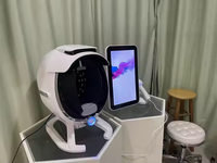 Analyseur de peau 3D portable de haute qualité, scanner et testeur facial, détecteur de peau, appareil facial avec prises EU et US