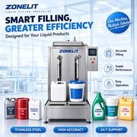 Machine de remplissage et de pesage de 5 gallons pour lessive, crème, miel, sauce et pâte