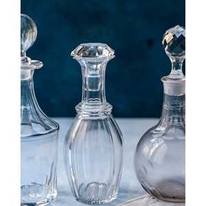 Daniele F. Petite carafe à liqueur élégante en cristal français, style 1, 0g - Product Image 3