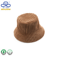 Fabricante de Gorras BSCI GRS, Gorro de Pana Suave y Cálido para Mujer, Estilo Casual, con Borde Ancho y Rayas, para Viajes de Invierno
