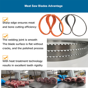 ใบเลื่อยสายพานสำหรับตัดกระดูกเนื้อ สำหรับการแปรรูปเนื้อแช่แข็ง - Product Image 2