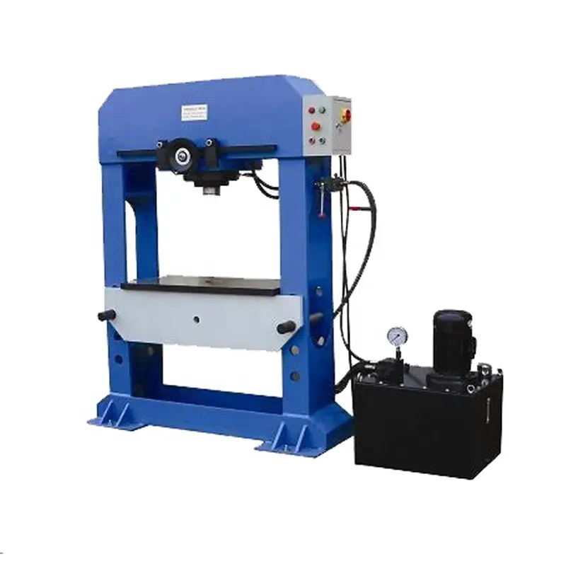 HP-100 hydraulic forging steel press machine iron worker cold pressing eyelet punching power prensas hidraulicas prensa