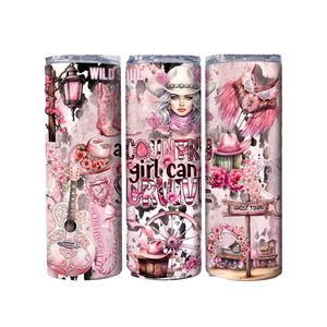 Stivali da Cowgirl in stile rustico stile Country Girl <span class=keywords><strong>Western</strong></span> yeehaw con sublimazione personalizzata 20 once bicchiere aderente a prova di perdite in acciaio sottovuoto - Product Image 1