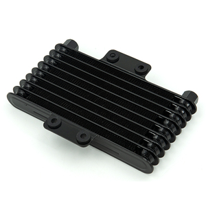 <span class=keywords><strong>Radiateur</strong></span> de moteur d'<span class=keywords><strong>huile</strong></span> de refroidisseur d'<span class=keywords><strong>huile</strong></span> de moto pour 125CC - 250CC Dirt Bike ATV argent SO-10-M12 - Product Image 1
