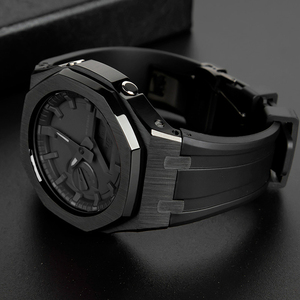 Kit de modification de montre avec bracelet en silicone et boîtier en métal pour GA-2100 GA-2110 GA-B2100 <span class=keywords><strong>GMA</strong></span>-<span class=keywords><strong>S2100</strong></span> GM-2100, accessoires de modification de montre - Product Image 3