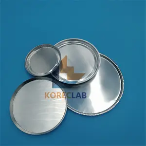 Poêle ronde à peser en aluminium, appareil de laboratoire de haute qualité, 102mm