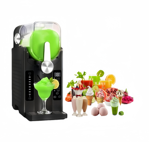 Electric Desktop <b>Ice</b> Making <b>Machine</b> for Frozen <b>Slush</b> Drinks <b>Ice</b> Cream Maker Commercial Smoothie Making Tool with Efficiency - Product Image 4