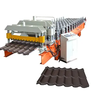 Machine à poinçonner et de carreaux glacés, à Double couche, pour panneaux de toit, IBR