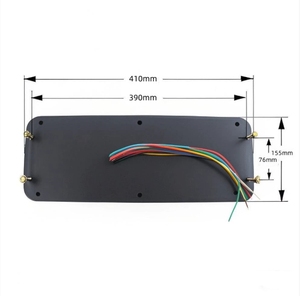 Fabricante al por mayor <span class=keywords><strong>Giant</strong></span> King LED Arrow Luces traseras de plástico Combinación de accesorios de luces de coche divididas en izquierda y derecha - Product Image 2