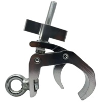 Abrazadera para tubo de truss, accesorios de iluminación de escenario, gancho para lámpara