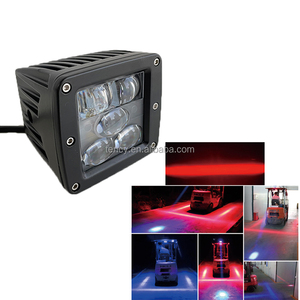 Línea de zona roja y azul Carretilla elevadora Luz de advertencia de seguridad Otros accesorios de luz de coche - Product Image 2