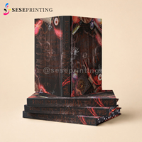 Impression en gros de livres reliés à couverture rigide avec bords pulvérisés, impression de romans, couverture plastifiée, impression de livres personnalisés