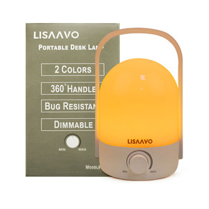<b>USB</b> <b>Rechargeable</b> LED Camping Lantern Emergency <b>Light</b> Portable with Hook and Stepless Dimming - Product Image 2
