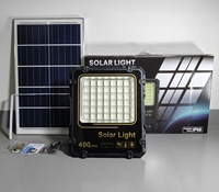 Haute qualité nouvelle lumière d'inondation solaire led extérieure 50W 100w 200w 300w 400w prix avec télécommande