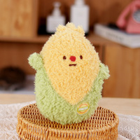 Peluche de maïs de dessin animé personnalisable, jouet mignon en forme de maïs simulé, pour machine à griffes et peluches de mariage, vente en gros