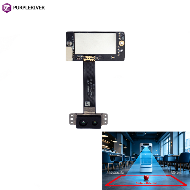 DToF Lidar Sensor Scanner Left Obstacle Sensing 3D Depth Sensor High Stability 80Klux for UAV Obstacle Avoidance