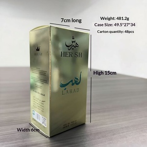 <span class=keywords><strong>Perfume</strong></span> Masculino Sexy al Por Mayor, 100 ml, Botella Octogonal Dorada de Lujo, Fragancia Árabe de Larga Duración para Uso Diario, Regalo para Fiestas - Product Image 4