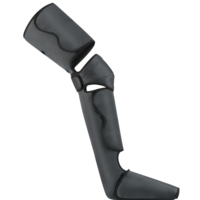 Masseur de jambes à compression d'air LUYAO avec chaleur, bottes de massage pour les pieds, les mollets et les cuisses, pour la circulation, le soulagement de la douleur et la récupération musculaire