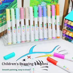 Huidel 700 Acrylmarker Set - Opaak, stapelbare kleuren voor kunst en tekenen van basisschoolkinderen - Product Image 5