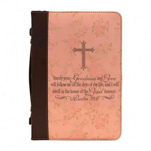 Muestra Gratuita, Bolsa de Iglesia Impermeable Personalizada de Alta Calidad, Bolsas para Biblia para Mujer, Fundas para Biblia de Cuero PU Sublimadas - Product Image 5