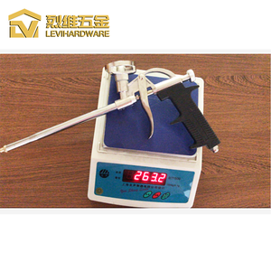 مسدس الكالكالكة المصنع بالجملة المهنية الأخرى أداة يدوية الأسود المغلفة البولي يوريثان بو بندقية رغوة للبناء - Product Image 3