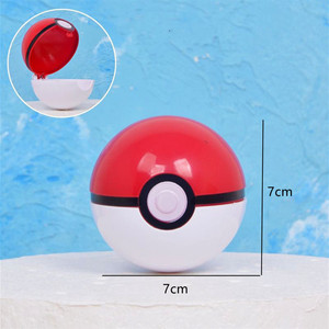 Modèle de Poké Ball 7CM en PVC, Ballon Maître Pokémon, Ballon du Temps, Jouet pour Enfants - Product Image 5
