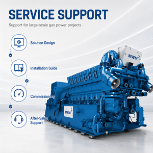 Generador <span class=keywords><strong>de</strong></span> Gas Natural Original <span class=keywords><strong>de</strong></span> Alemania <span class=keywords><strong>de</strong></span> 4.5MW, 2MW, 1MW, Modelo <span class=keywords><strong>MWM</strong></span> TZ2032 - Product Image 1