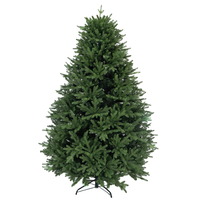6ft 7ft 8ft 9ft Weihnachts baum Weihnachts dekoration Prelit PE PVC Gemischter Weihnachts baum mit LED-Licht