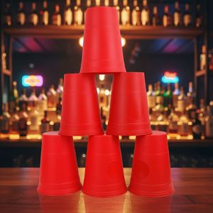 Gobelets de fête en plastique incassable de 16 oz avec logo personnalisé pour événements sportifs et Beer Pong de remise des diplômes - Vente en gros - Product Image 1