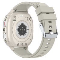 Reloj Inteligente para Hombre OEM ODM S90Z AMOLED de Acero Inoxidable, Pantalla AMOLED de 1.39'', IP68, Ultra Resistente para Exteriores, Batería Grande de 430 mAh, Magnético