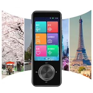 영어 학습 여행 비즈니스를위한 2023 프랑스어 휴대용 음성 번역기 온라인 오프라인 번역