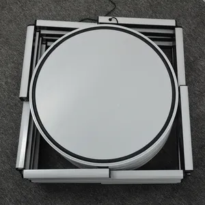 Vòng Hình Dạng Gấp 4 Llays Triển Lãm Khuyến Mãi <span class=keywords><strong>Twist</strong></span> Tháp Triển Lãm Thương Mại Hiển Thị Gian Hàng Hiển Thị Trường Hợp LED Ánh Sáng Hiển Thị Kệ - Product Image 6