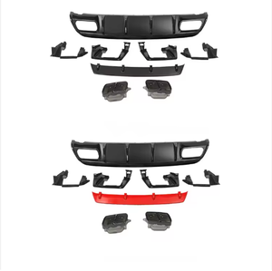 Difusor Trasero <span class=keywords><strong>AMG</strong></span> A45 con Puntas de Escape para Mercedes Benz Clase A W176 2013-2018 Sport, <span class=keywords><strong>Precio</strong></span> de Fábrica al por Mayor - Product Image 5