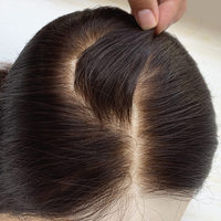 Pelucas de cabello humano virgen ultra realistas con encaje HD Invisible Knots, aspecto de cuero cabelludo natural, línea de cabello indetectable, sin pegamento, pelucas Nano Laser.