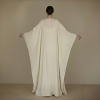 Abaya artisanale perlée à la main avec strass, collection 2026, nouvelle collection, vente en gros, abaya de luxe de Dubaï, sur mesure pour femmes musulmanes