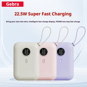 พาวเวอร์<span class=keywords><strong>แบ</strong></span>งค์ขนาดเล็ก10000mAh 2025ชาร์จเร็ว - Product Image 3